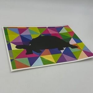 Tortoise Abstract Print